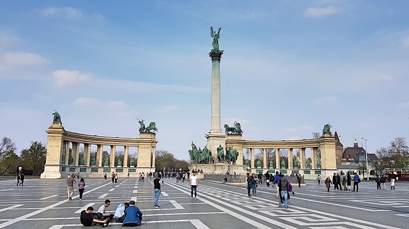 Sankarien aukio Budapestissä