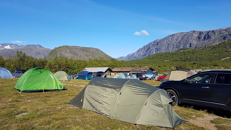 Leirintäalue Norjassa