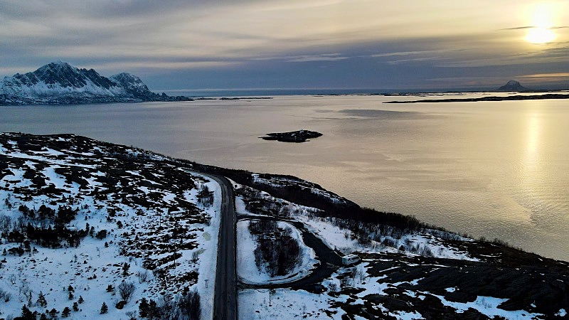 Levähdyspaikka Norjassa