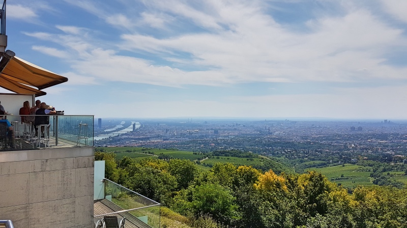 Kahlenberg näköalatasanne Wienissä