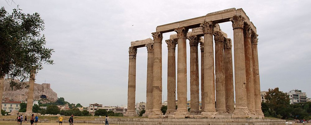 Zeus temppeli  Ateena Kreikka