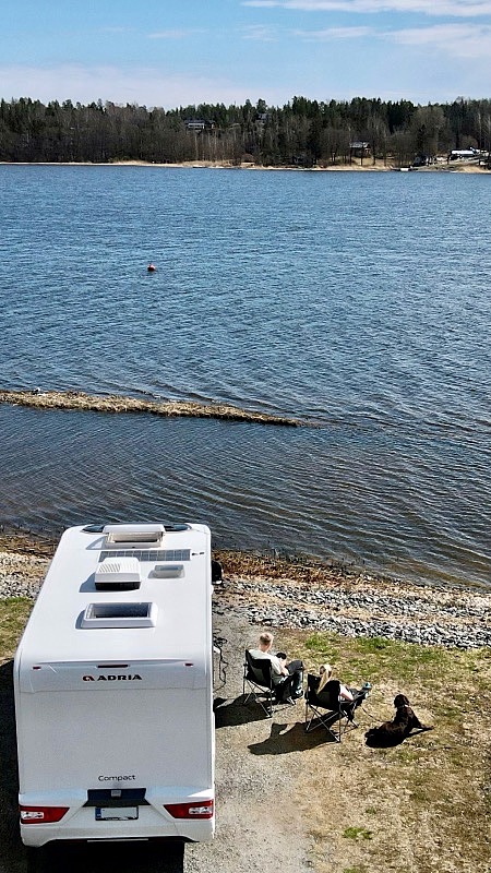 Leirintäalueella