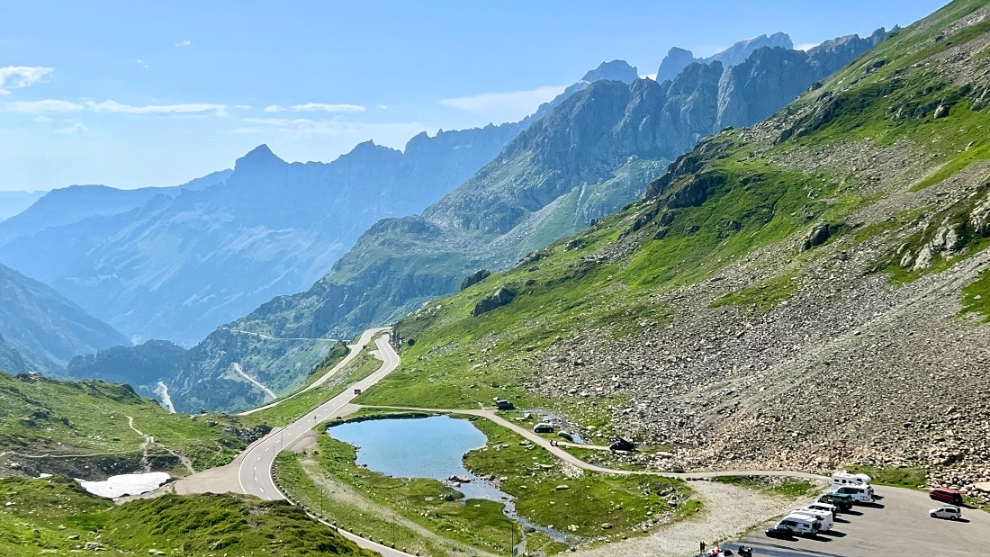 Sustenpass alppitie Sveitsissä