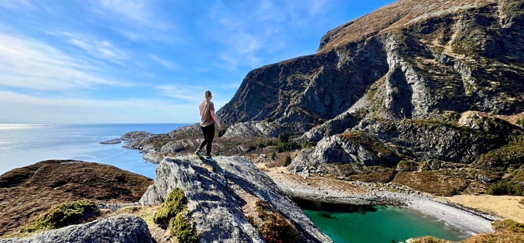 Lovund Pohjois-Norjassa, upeat patikointireitit